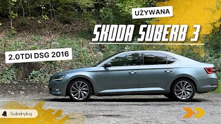 Skoda Superb LampK 20 TDI DSG 2016 co może zaoferować po 8 latach od debiutu [upl. by Brothers16]