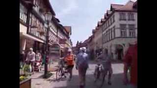 Sparziergang durch die schöne Historische Altstadt Wernigerode am Mittwoch den 19062013 [upl. by Mosira188]