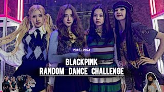 BLACKPINK RANDOM DANCE CHALLENGE  2016  2024  BLACKPINK [upl. by Lunseth]