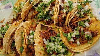 ASÍ SON LOS VERDADEROS TACOS MEXICANOS 🇲🇽 [upl. by Wynnie]