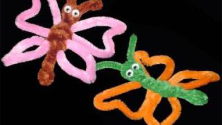 How to make a pipe cleaner Butterfly  EP  simplekidscrafts  simplekidscrafts [upl. by Flanders505]