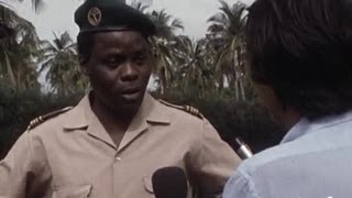 Situation au Dahomey après le coup dEtat  interview du Président Kerekou [upl. by Idelson502]