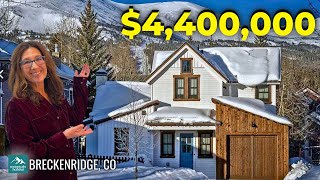 STEP Inside A RARE Breckenridge CO Home For Sale In Historic Downtown Breck Near The Gondola [upl. by Eiramlirpa]