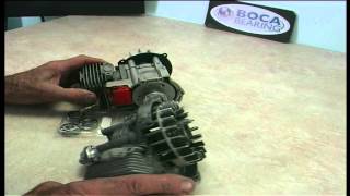 Part 1 Zenoah RC engines crankshaft bearings renewal INTRODUCTION [upl. by Neelhtakyram]