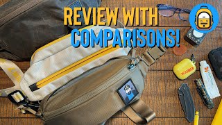 Evergoods Civic Access Sling 20 Review and Walkthrough with Comparisons [upl. by Ennaesor117]