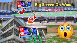 digital big screen latest update  peshawar cricket stadiums Arbab niaz cricket stadium peshawar [upl. by Aleicarg]