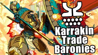 LANCER Lore Karrakin Trade Baronies  Mech Knights and Scifi Nobles [upl. by Naillij]