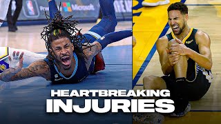 The MOST HEARTBREAKING NBA Injuries in Recent Years 💔 [upl. by Enelhtac879]