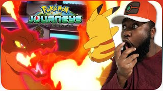 CHAMPION LEON DESTROYS ASH  Pokemon Journeys Episode 131 Reaction [upl. by Eirual]