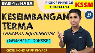 Keseimbangan Terma  Thermal Equilibrium Tutorial 41 A [upl. by Paige]