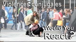 Expérience sociale 1 VIOLENCE CONJUGALE [upl. by Nimzay363]