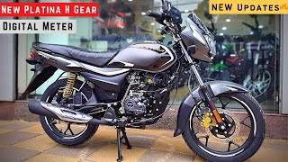 New Bajaj Platina 110 H Gear BS6 Disc Digital Meter I 2022 On Road Price amp Mileage I Bajaj Platina 🔥 [upl. by Mariandi]