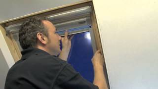 How to install  Manual Keylite Blinds [upl. by Ecertap]