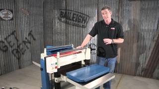 Baileigh Industrial IP208 Industrial Woodworking Planer Wood Planing Machine [upl. by Matheny58]