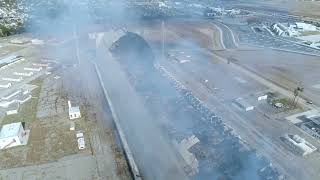 November 7th 2023  Demolition of Tustin Blimp Hangar 1 [upl. by Ainesey]