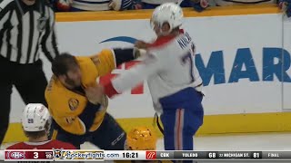 Brett Kulak vs Luke Kunin Dec 4 2021 [upl. by Melac570]