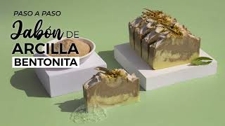 ¡Descubre el Poder del Jabón de Arcilla Bentonita 🌿🧼✨ Receta  Ingredientes [upl. by Madi]