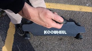 New Koowheel Onyx v2 Electric Skateboard Review  500 Boosted Board eSk8r [upl. by Huber808]