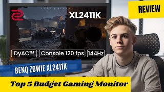 Review BenQ ZOWIE XL2411K Gaming Monitor  TOP 5 Best Budget Gaming Monitor On Amazon 2024 [upl. by Yrreiht298]