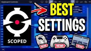 Scoped Fortnite Chapter 2 Settings Controller Binds and Setup Tfues DUO [upl. by Sheridan]