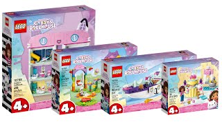 All LEGO Gabby´s Dollhouse sets summer 2023 CompilationCollection Speed Build [upl. by Uttica]