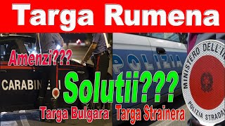 TARGA RUMENA Amenzi SOLUTII ITALIA 2019  Petru Ursache [upl. by Andros]