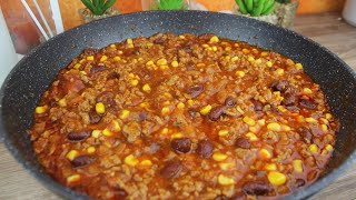 Chili Con Carne Rezept selbstgemacht schnell und lecker selber machen schnelles Rezept rezepte [upl. by Nirok]