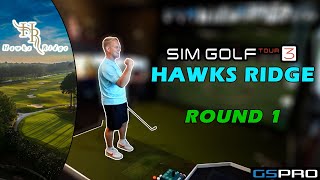 MLM2Pro  Webcam Putting Compete Online in the Simulator Golf Tour  Round 1 Playthrough Week 12 [upl. by Anelah]