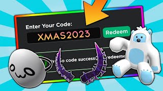 5 NEW CODES DECEMBER 2023 Roblox Promo Codes For ROBLOX FREE Items and FREE Hats UPDATED [upl. by Jer]