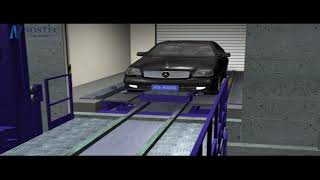 Stacker Crane Parking System [upl. by Neliac]