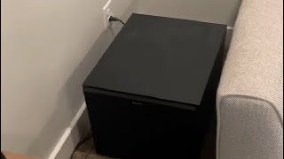 Klipsch R 120SW Subwoofer CANNOT say how much I love this sub HONEST REVIEW [upl. by Lyckman]