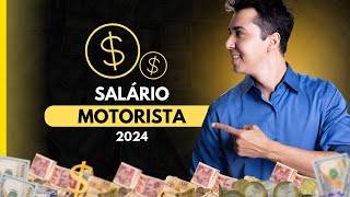 SALÁRIO DE MOTORISTA DE ÔNIBUS EM 2024 [upl. by Ree]