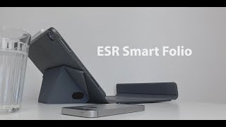 Review of ESR Smart Folio keyboard cover for iPad Pro 11quot 2018 [upl. by Akvir]