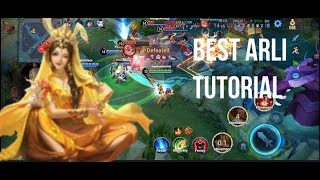 arli honor of kings tutorial [upl. by Pisano]