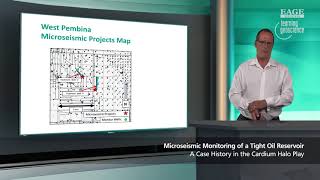 EAGE Student ELecture Microseismic Monitoring of a Tight Light Oil Reservoir by John Duhault [upl. by Ranie]