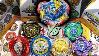 RB27 COMBOS STRONG  Ultimate Valkyrie VS ALL Random Booster Vol 27 Beys  Beyblade Burst DB [upl. by Dimah]