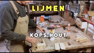 Timmertip 960 kops hout lijmen proef [upl. by Hartmunn]