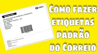 O QUE É DESTINATÁRIO E REMETENTE  CORREIOS  CARTA  ENCOMENDA [upl. by Engle]