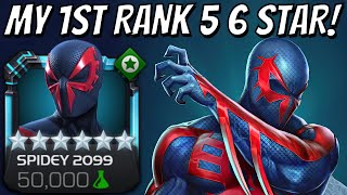 6 Star Rank 5 SPIDEY 2099 Gameplay  40 ENDGAME BOSSES SUPERIOR SHOWCASE [upl. by Nnaear]