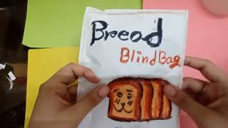 Making viral blind bag  bread blind bag easy gameplay craft [upl. by Earvin]