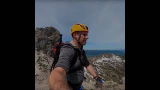 Hindelanger Klettersteig outdoor gopro klettersteig allgäu alpen [upl. by Perni]