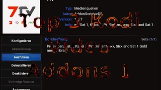 Top 3 Kodi Video Addons 1  Meine Favoriten [upl. by Montagu]