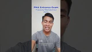 PMA Entrance Exam Frequently Ask Questions Part 1 [upl. by Sharlene]