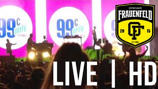 FIRST WORDS OF MACKLEMORES DAUGHTER  THRIFT SHOP  LIVE  FRAUENFELD 2016  HD [upl. by Isaiah]