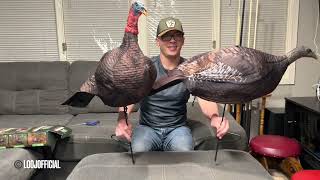 Primos Photoform Turkey Decoys Review [upl. by Brosy]