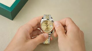 How to set your Rolex Datejust 41 [upl. by Oner]