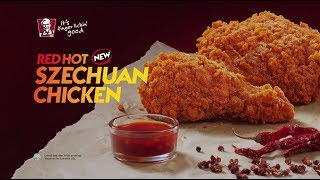 KFC Red Hot Szechuan Chicken [upl. by Atirma]