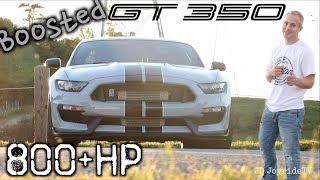 800HP Modded 2017 Shelby GT350 Joyride Review PROCHARGED [upl. by Ahsimed459]