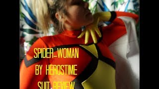 I AM SPIDERWOMAN HerosTime suit review [upl. by Ahrendt]