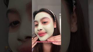 Tips Mencegah Jerawat Rutin Maskeran Pake Glad2Glow Mugwort Clay Stick🩷 [upl. by Odlabu963]